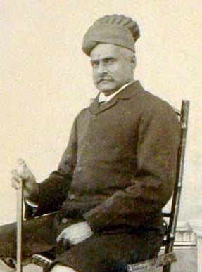 Raja Ravi Varma in 1890s
